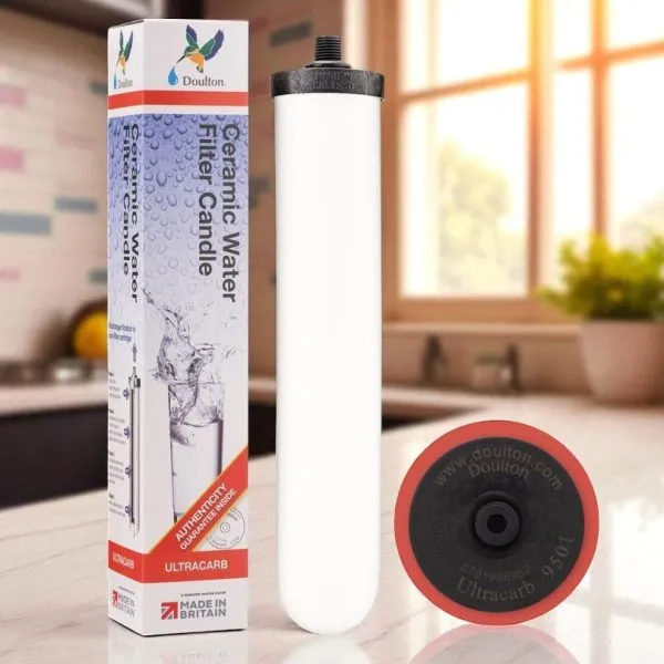 Filtro de agua cerámico Doulton Ultracarb de 10" (Certificado por la NSF)