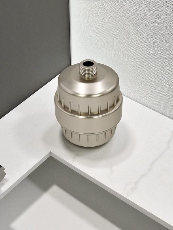 British Shower Filter (Brushed Nickel)
