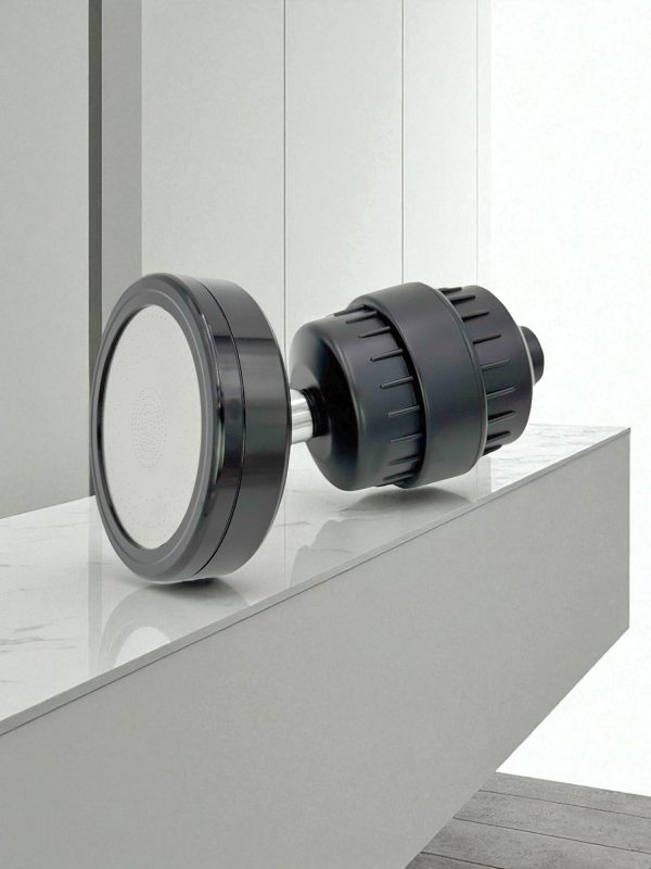 British Shower Filter Set (Matte Black)