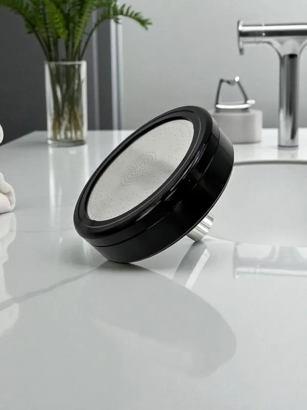 British Shower Head (Matte Black)