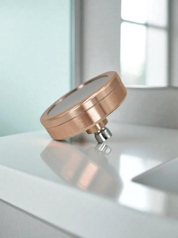 Cabezal de ducha British (Oro rosa)